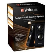 Verbatim Portable USB Speaker System (49090)